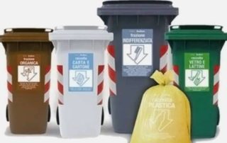 etichette adesive per raccolta rifiuti