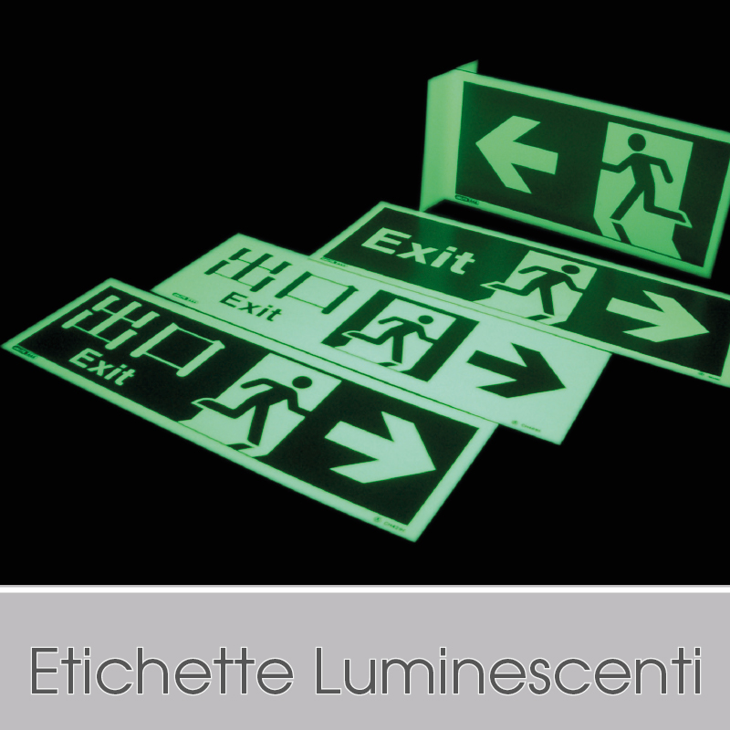 etichette luminescenti